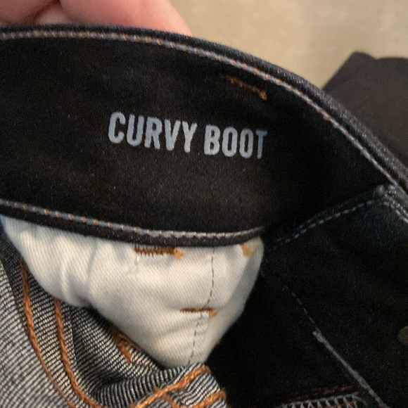 Banana Republic dark wash curvy boot - Picture 6 of 6